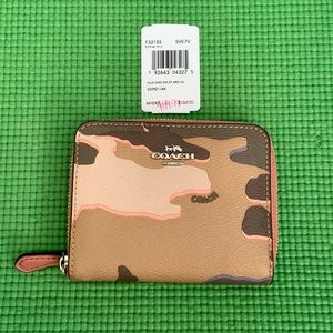 Coach camo print wallet.